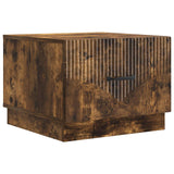 Tavolino da salotto con cassetto Rovere Fumo 49 x 50 x 37 cm