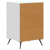 Armadio da Notte Bianco 43 x 41 x 66,5 cm Legno ingegnerizzato