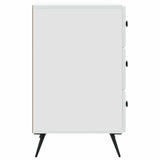 Armadio da Notte Bianco 43 x 41 x 66,5 cm Legno ingegnerizzato