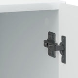 Armadio da Notte Bianco 43 x 34,5 x 50 cm Legno ingegnerizzato