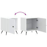 Armadio da Notte Bianco 43 x 34,5 x 50 cm Legno ingegnerizzato