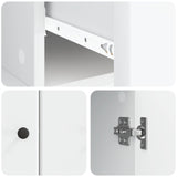 Credenza Bianco 66 x 34,5 x 90 cm Legno ingegnerizzato