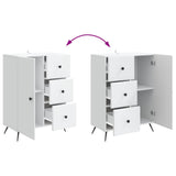 Credenza Bianco 66 x 34,5 x 90 cm Legno ingegnerizzato