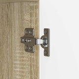 Credenza Rovere Sonoma 89 x 34,5 x 80 cm Legno ingegnerizzato