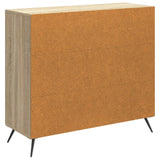 Credenza Rovere Sonoma 89 x 34,5 x 80 cm Legno ingegnerizzato