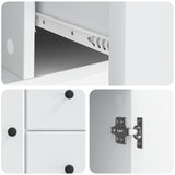 Credenza Bianco 89 x 34,5 x 60 cm Legno ingegnerizzato