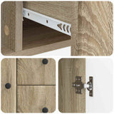 Credenza Rovere Sonoma 89 x 34,5 x 60 cm Legno ingegnerizzato