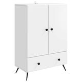 Credenza Bianco 66 x 34,5 x 95 cm Legno ingegnerizzato