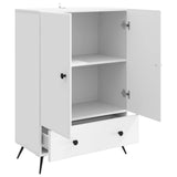 Credenza Bianco 66 x 34,5 x 95 cm Legno ingegnerizzato