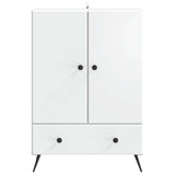 Credenza Bianco 66 x 34,5 x 95 cm Legno ingegnerizzato