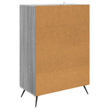 Credenza Grigio Sonoma 66 x 34,5 x 95 cm Legno ingegnerizzato