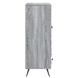 Credenza Grigio Sonoma 66 x 34,5 x 95 cm Legno ingegnerizzato
