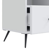 Mobile TV Bianco 102 x 34,5 x 50 cm Legno ingegnerizzato