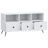 Mobile TV Bianco 102 x 34,5 x 50 cm Legno ingegnerizzato