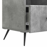 Mobile TV con cassetto Grigio Cemento 102 x 34,5 x 50 cm