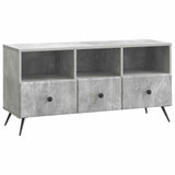 Mobile TV con cassetto Grigio Cemento 102 x 34,5 x 50 cm