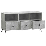 Mobile TV con cassetto Grigio Cemento 102 x 34,5 x 50 cm