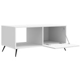 Tavolino da salotto Bianco 90 x 50 x 40 cm Legno ingegnerizzato