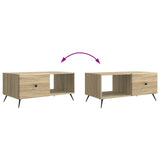 Tavolino da salotto Rovere Sonoma 90 x 50 x 40 cm