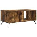 Tavolino da salotto Rovere Fumo 90 x 50 x 40 cm