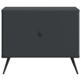Tavolino da salotto Nero 49 x 50 x 40 cm Legno ingegnerizzato
