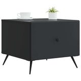 Tavolino da salotto Nero 49 x 50 x 40 cm Legno ingegnerizzato
