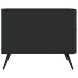 Tavolino da salotto Nero 49 x 50 x 40 cm Legno ingegnerizzato