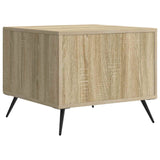 Tavolino da salotto con cassetto Rovere Sonoma 49 x 50 x 40 cm