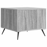 Tavolino da salotto con cassetto Grigio Sonoma 49 x 50 x 40 cm