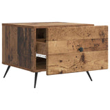 Tavolino da salotto con cassetto Legno antico 49 x 50 x 40 cm