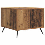 Tavolino da salotto con cassetto Legno antico 49 x 50 x 40 cm
