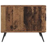 Tavolino da salotto con cassetto Legno antico 49 x 50 x 40 cm
