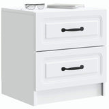 Armadio da Notte con cassetto Bianco 43 x 34,5 x 44,5 cm