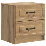 Armadio da Notte 2 pcs Rovere Artigianale 43 x 34,5 x 44,5 cm