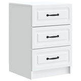Armadio da Notte Bianco 43 x 41 x 63,5 cm Legno ingegnerizzato
