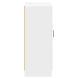 Credenza Bianco Lucido 66 x 34,5 x 87 cm Legno ingegnerizzato