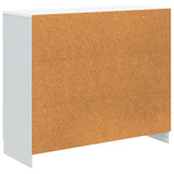 Credenza Bianco 89 x 34,5 x 77 cm Legno ingegnerizzato