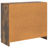 Credenza Rovere Fumo 89 x 34,5 x 77 cm Legno ingegnerizzato
