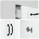 Credenza Bianco 66 x 34,5 x 92 cm Legno ingegnerizzato