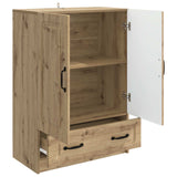 Credenza con cassetto Rovere Artigianale 66 x 34,5 x 92 cm
