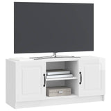 Mobile TV Bianco Lucido 102 x 34,5 x 47 cm Legno ingegnerizzato