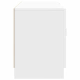 Mobile TV Bianco Lucido 102 x 34,5 x 47 cm Legno ingegnerizzato