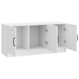 Mobile TV Bianco Lucido 99 x 34,5 x 47 cm Legno ingegnerizzato