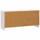 Mobile TV Bianco Lucido 99 x 34,5 x 47 cm Legno ingegnerizzato