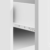 Tavolino da salotto Bianco 49 x 50 x 37 cm Legno ingegnerizzato