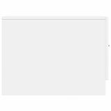 Tavolino da salotto Bianco 49 x 50 x 37 cm Legno ingegnerizzato