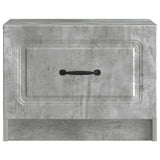 Tavolino da salotto con cassetto Grigio Cemento 49 x 50 x 37 cm