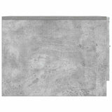Tavolino da salotto con cassetto Grigio Cemento 49 x 50 x 37 cm
