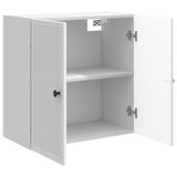 Mobiletto a muro Bianco 59 x 31 x 60 cm Legno ingegnerizzato