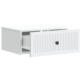 Armadio da Notte Bianco 49 x 34,5 x 20 cm Legno ingegnerizzato